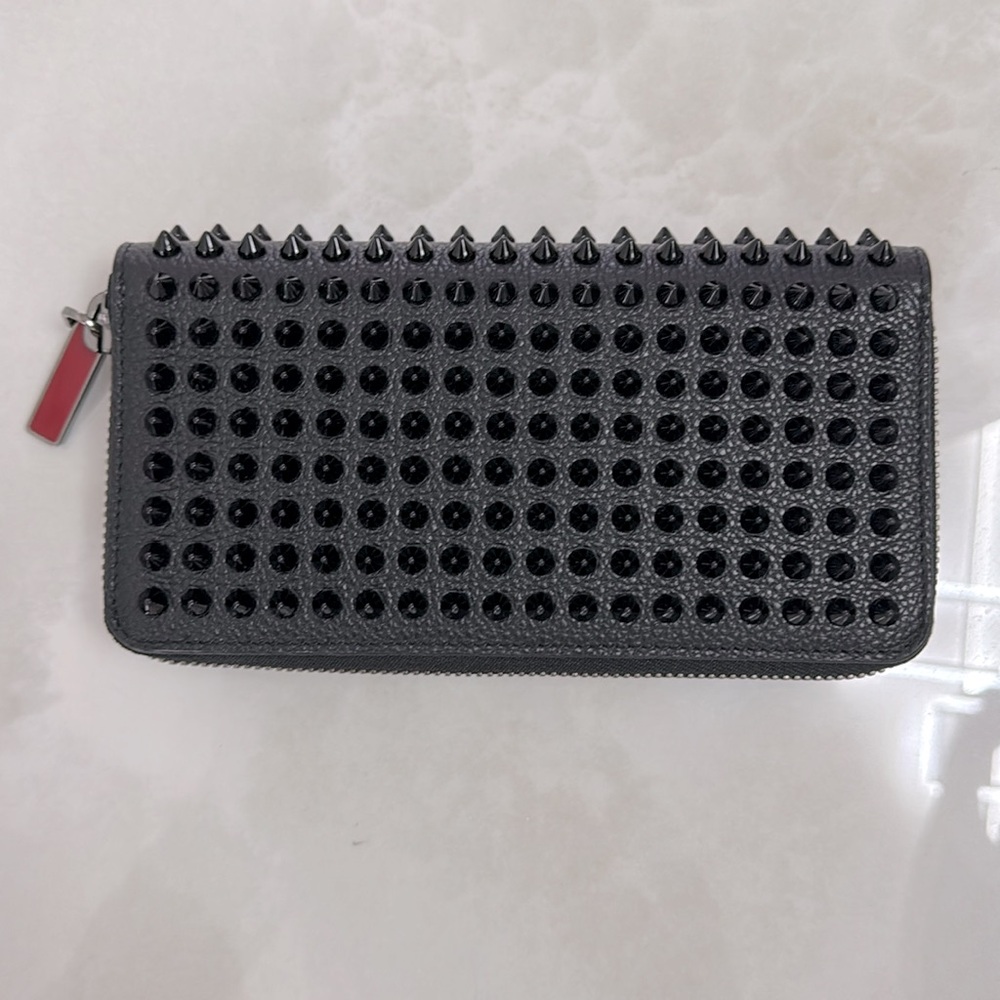 Christian Louboutin Black Spike Wallet